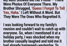 The Price of Exclusion: Why the Brother Who ‘Forgot’ to Invite Me to the Family Reunion Ended Up With a $10,000 Bill and a Lifetime of Regret
