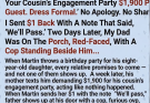 The $1,900 Engagement Party Trap: How I Exposed My Entire Family’s Financial Secrets In Front Of A Police Officer