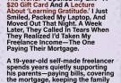 The $20 Gratitude Lesson: I Secretly Paid the Bills for Three Years While Being Treated Like a Burden, So I Left My Parents With the One Gift They Actually Earned—The Eviction Notice.